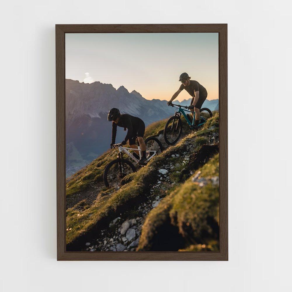 Poster Trail de l'Aventure – affiche Cyclisme (vue 5)